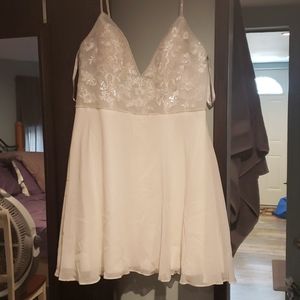 NWT Short Wedding Dress Davids Bridal DB Studio